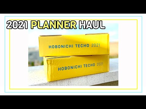 Hobonichi Techo 2021 Haul (biggest purchase to date!)