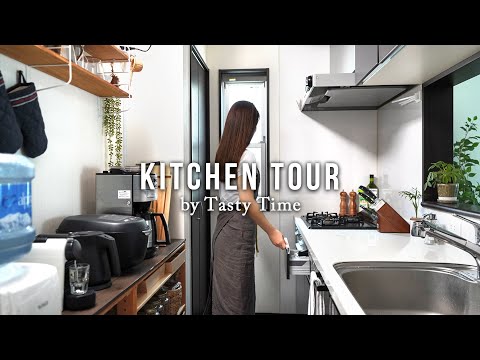 キッチンツアー/ふたり暮らしのキッチン収納とお気に入りの調味料紹介/Kitchen Tour