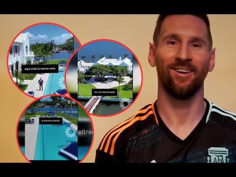 Las fotos de la casa dónde vivirían Lionel Messi y Antonela Roccuzzo en Miami