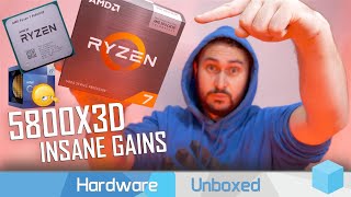 Vido-Test : Ryzen 7 5800X3D Review, AMD's Gift To Gamers!