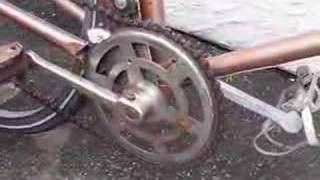 bezig Zwerver Glans Backpedal bicycle brake - YouTube