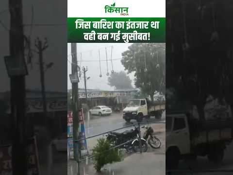 Monsoon 2025 Update: देश के कई हिस्सों में तूफानी बारिश #shorts   । Kisan India