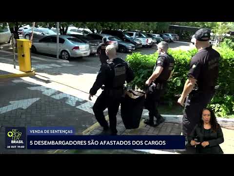 Desembargadores são afastados em MS por venda de sentenças
