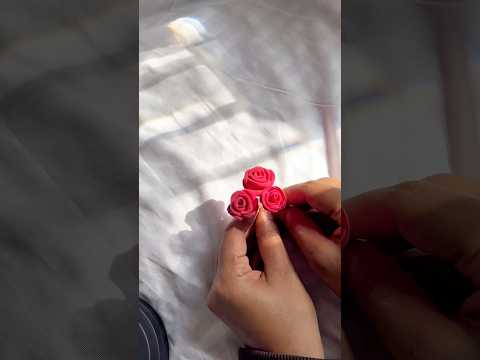ഇത് ണ്ടാക്കാൻ ഇത്ര സിമ്പിൾ ആയിരുന്നോ😳 #diy #art #craft #clay #flowers #shorts #shortvideo #viral