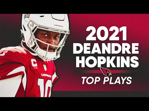 DeAndre Hopkins' Top Plays of the 2021 Season video clip