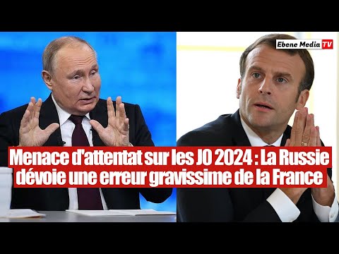 Menace sur les JO 2024 : La Russie dévoile une erreur gravissime de la France