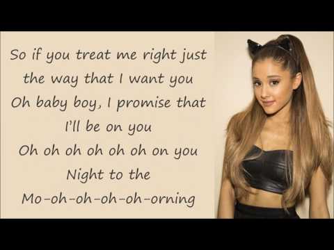 Ariana Grande ~ Be My Baby ft. Cashmere Cat ~ Lyrics