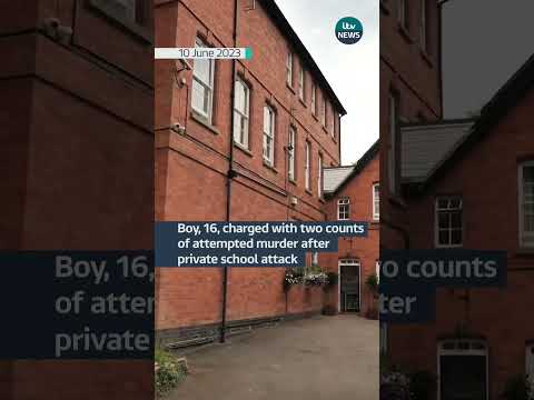 Boy, 16, charged with two counts of attempted murder after private school attack