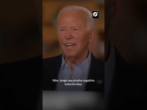 Joe Biden asegura que él dirige el mundo