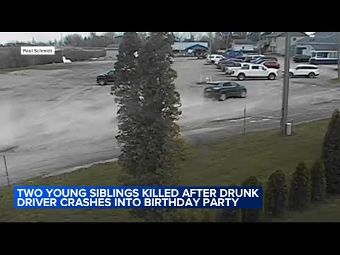 Video shows speeding vehicle that crashed into Michigan birthday party, killing 2 kids, injuring 15