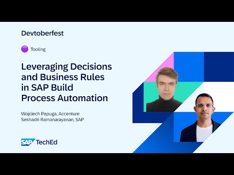 ? Leveraging Decisions and Business Rules in SAP Build Process Automation