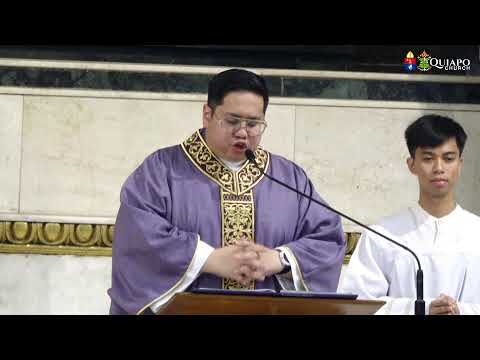 #QuiapoChurch 3PM LIVE MASS • 08 MARCH 2026 • 3rd SUNDAY of LENT