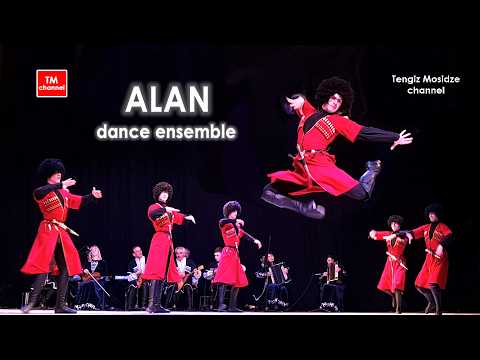 Amazing performance by the ALAN ensemble. Энергия “горского танца”. Супер выступление ансамбля АЛАН.