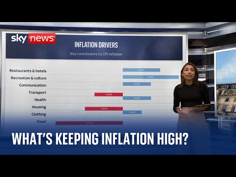 What's keeping inflation stubbornly high in the UK?