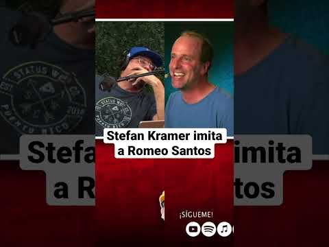 Stefan Kramer imita a Romeo Santos