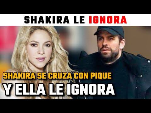 SE MASCA la TENSION: Shakira y Piqué se REENCUENTRAN en la CALLE y se LIA GORDA