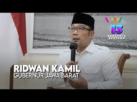 Gubernur Jawa Barat, Ridwan Kamil: Selamat Ulang Tahun yang ke-13 untuk VIVA Networks
