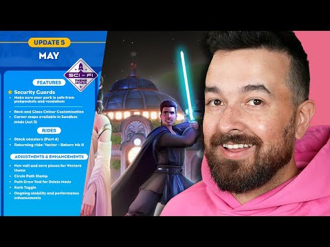 Watching Planet Coaster 2 Update Stream + Dreamlight Valley with DrGluon