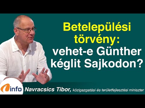 Betelepülési törvény: vehet-e Günther kéglit Sajkodon? Navracsics Tibor, Inforádió, Aréna