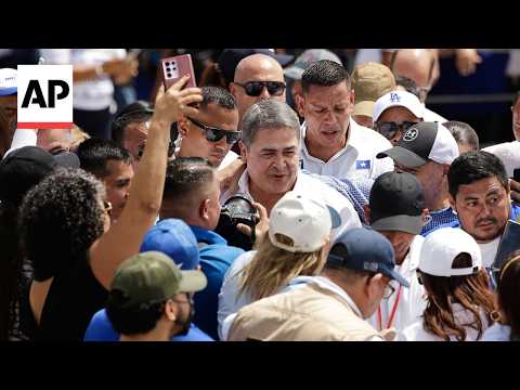 Former Honduran President Juan Orlando Hernández granted release in corruption trial