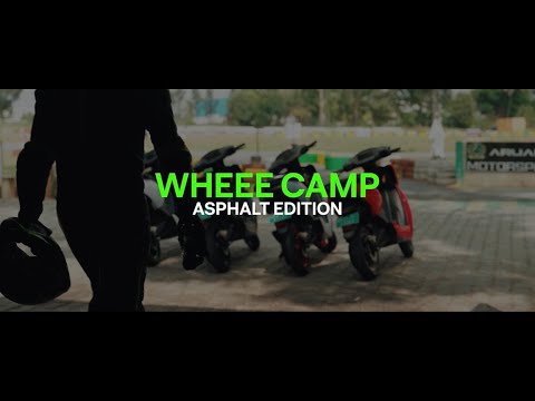 How does the #Ather450X perform on a track? | Wheee Camp: Asphalt Edition