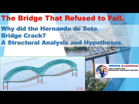 The Bridge that Refused to Fall! Why did the Hernando de Soto Bridge Crack?