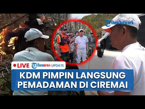 🔴LIVE: Absen Hadiri Rakornas TPAKD bersama Presiden, KDM Bertolak Tangani Kebakaran Gunung Ciremai