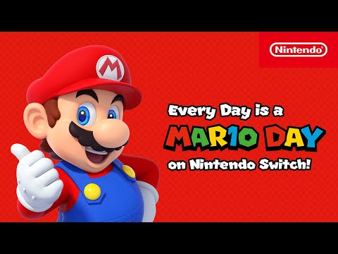 Every day is a Mario Day on Nintendo Switch!