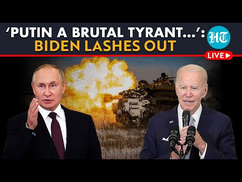 Biden’s Attack On Russian President Putin Amid Ukraine War; ‘Standing Against A Brutal Tyrant…’