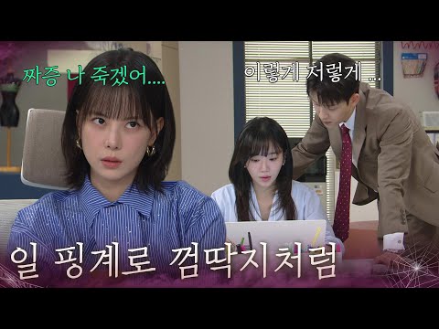 “일 핑계로 껌딱지처럼” 사내 연애하면 안 되는 유형인 주새벽 [욕망의 덫] | KBS 260916 방송