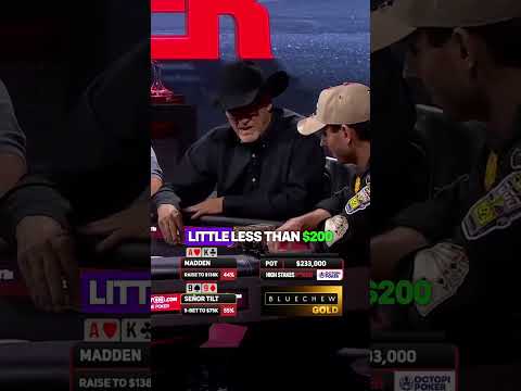 New Video from PokerGO: THE COWBOY GOES ALL-IN!