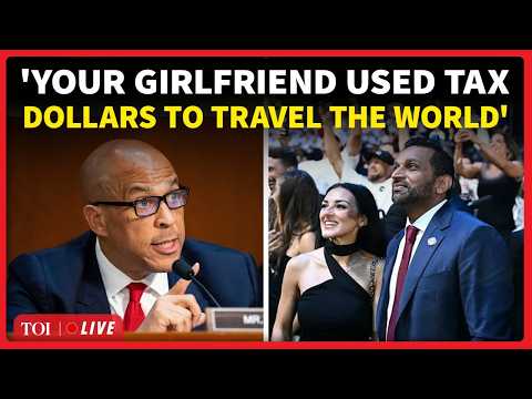 ‘Stop Attacking My Loved Ones’: Kash Patel ERUPTS As Booker Insults GF Alexis Wilkins On Her Face