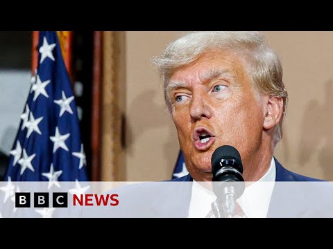 Republican debate: Donald Trump misses debate as rival candidates clash - BBC News