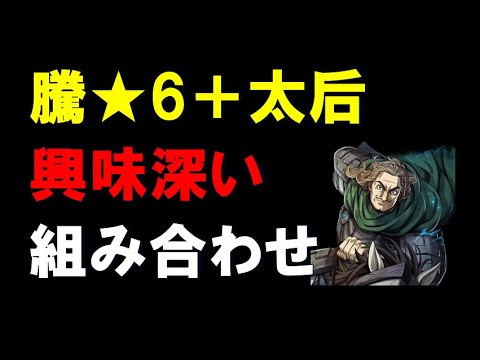 【キングダム乱】騰★6+太后！興味深い組み合わせ？