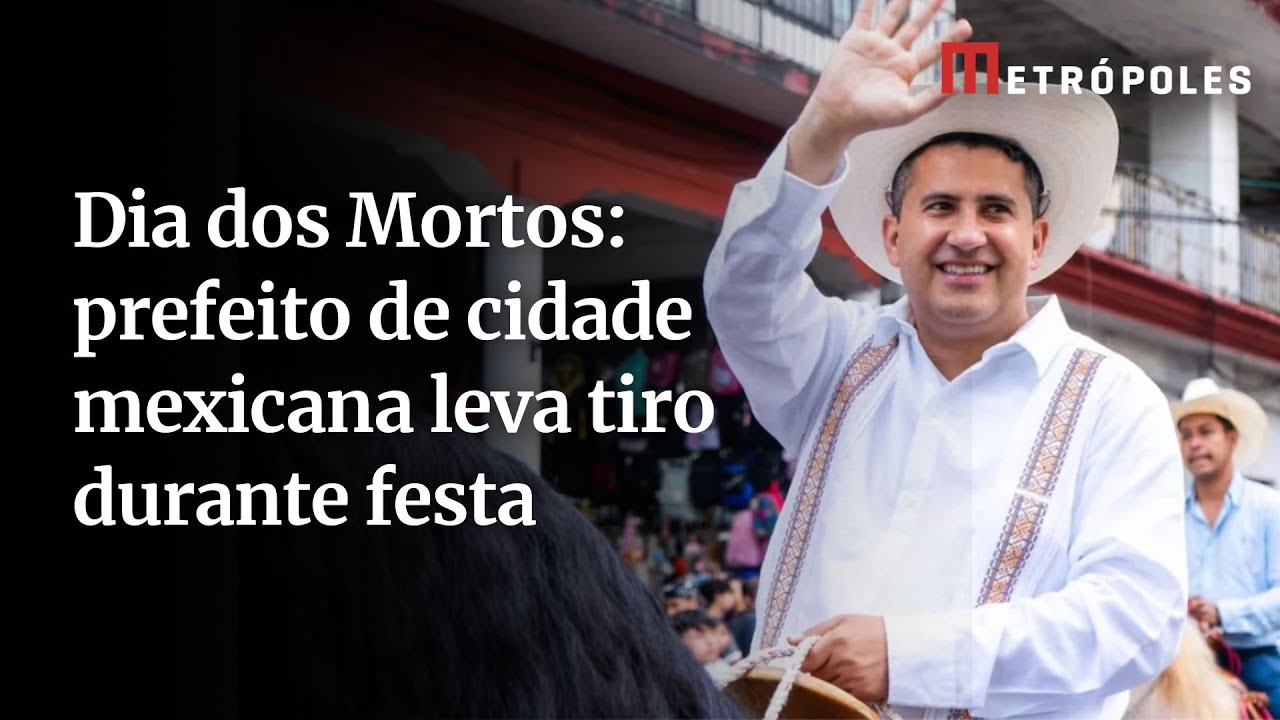 Prefeito de cidade mexicana leva tiro durante festa do dia dos mortos