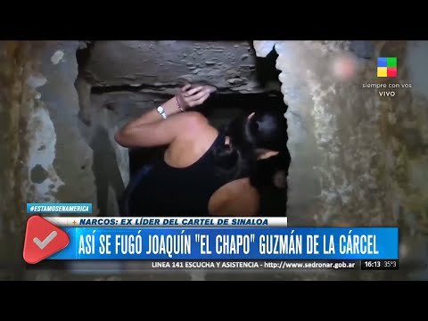 Así se fugó El Chapo Guzmán, ex líder del cartel de Sinaloa