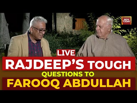Rajdeep Sardesai Interview With Farooq Abdullah: Will Raga's 'Mohabbat Ki Dukaan' Sell In Kashmir?
