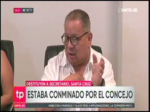 28092024 CONCEJO MUNICIPAL HABÍA CONMINADO A UN INFORME ORAL A CENTELLAS POR DESFALCO UNITEL