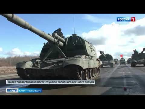 Специалисты ЗВО готовят военную технику к параду Победы на Дворцовой