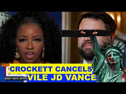 JASMINE CROCKET DESTROYS USA'S MOST EVIL JD VANCE