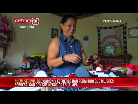 Madres emprendedoras de Jalapa son ejemplo de superación y esfuerzo - Nicaragua