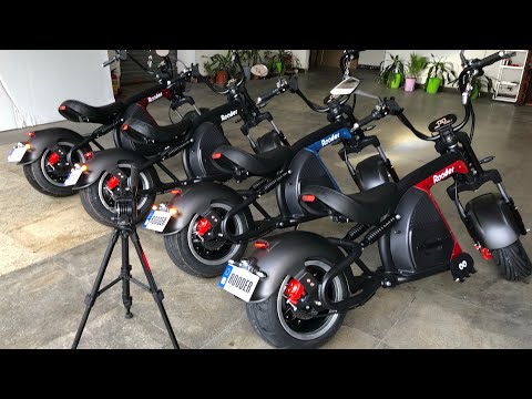 How Did We Test the Rooder Runner Harley Scooter Citycoco Chopper? Part 1