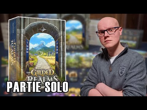 THE GILDED REALMS - La VF de ce Kingdom-Builder c'est MAINTENANT sur Gamefound !  Partie SOLO & AVIS
