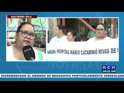 En paro de labores continúan enfermeras del Catarino Rivas, denunciando carga laboral
