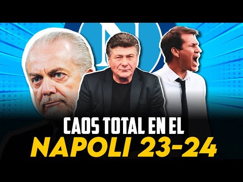 CAOS en el NAPOLI: FUERA RUDI GARCIA, VUELVE MAZZARRI I El plan de DE LAURENTIIS