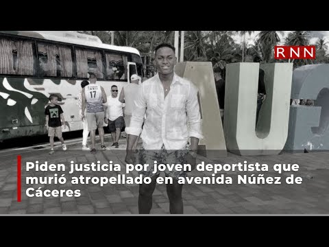 Piden justicia por joven deportista que murió atropellado en avenida Núñez de Cáceres