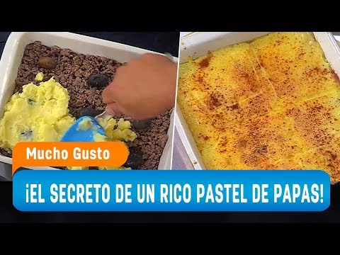 Serrucho nos da el secreto de un rico pastel de papas - 31/01/2020