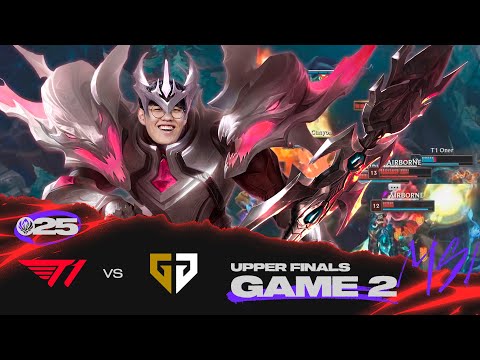 깃 창 섭 | T1 vs GEN 게임 2 하이라이트 | 07.10 | MSI 2025