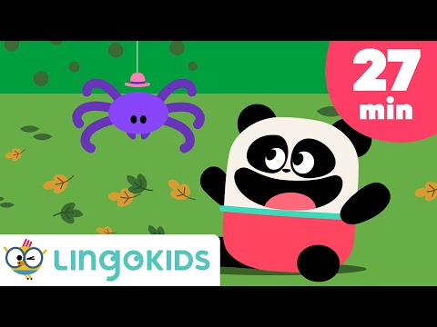 Itsy Bitsy Spider 🕸️🎶 more simple songs for Kids | Lingokids