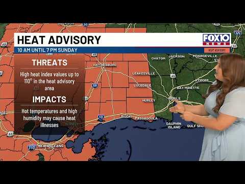 Dangerous heat likely; tropical development possible in Gulf